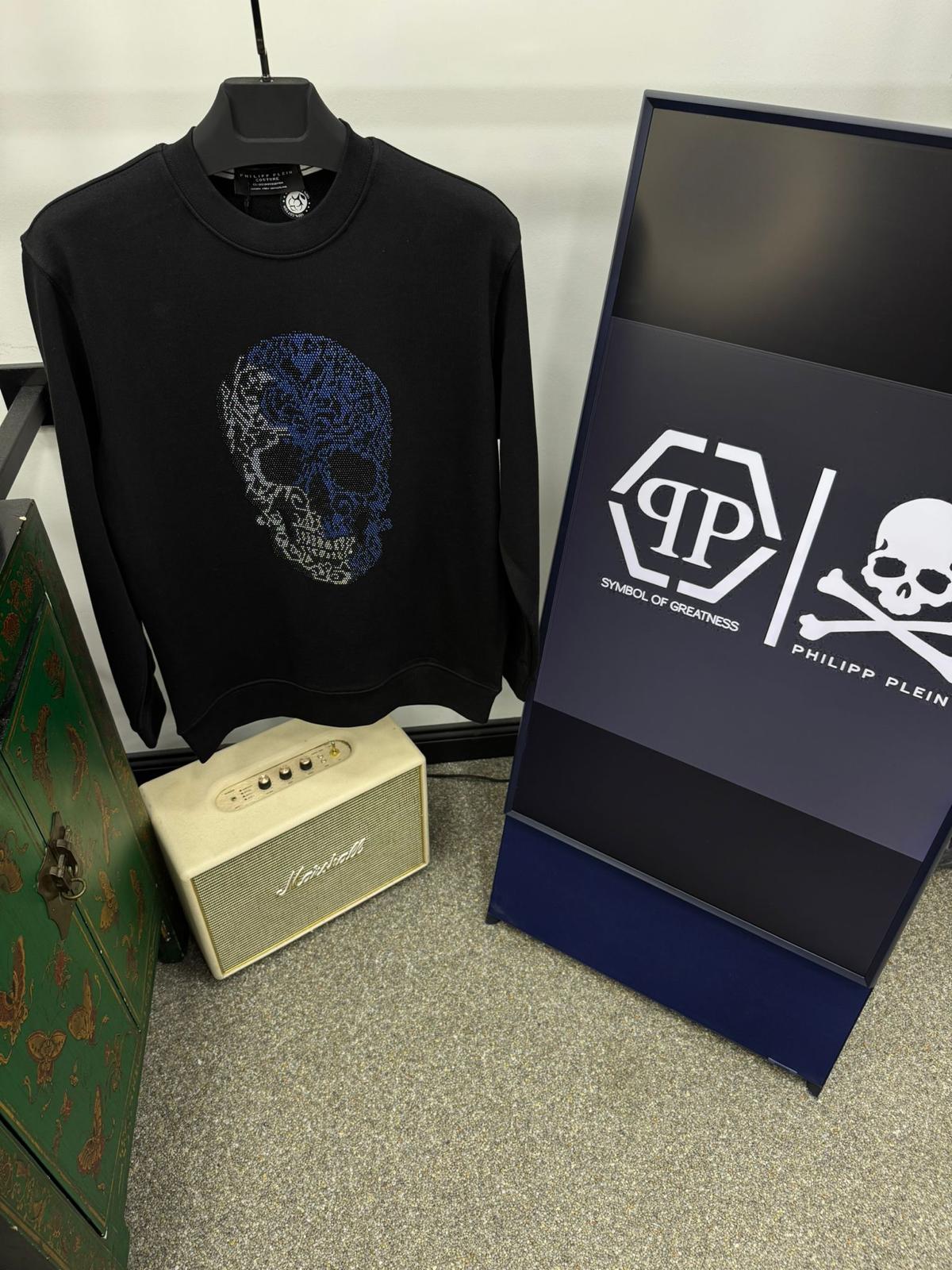 PHILIPP PLEIN SWEATSHIRT MADE IN TURKEY