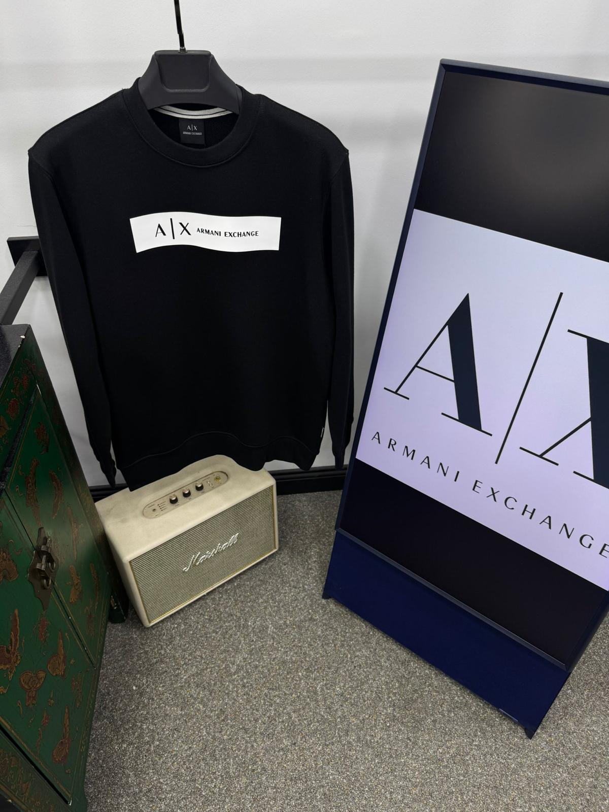 Armani Exchange (A|X) Sweatshirt Made in Turkey
