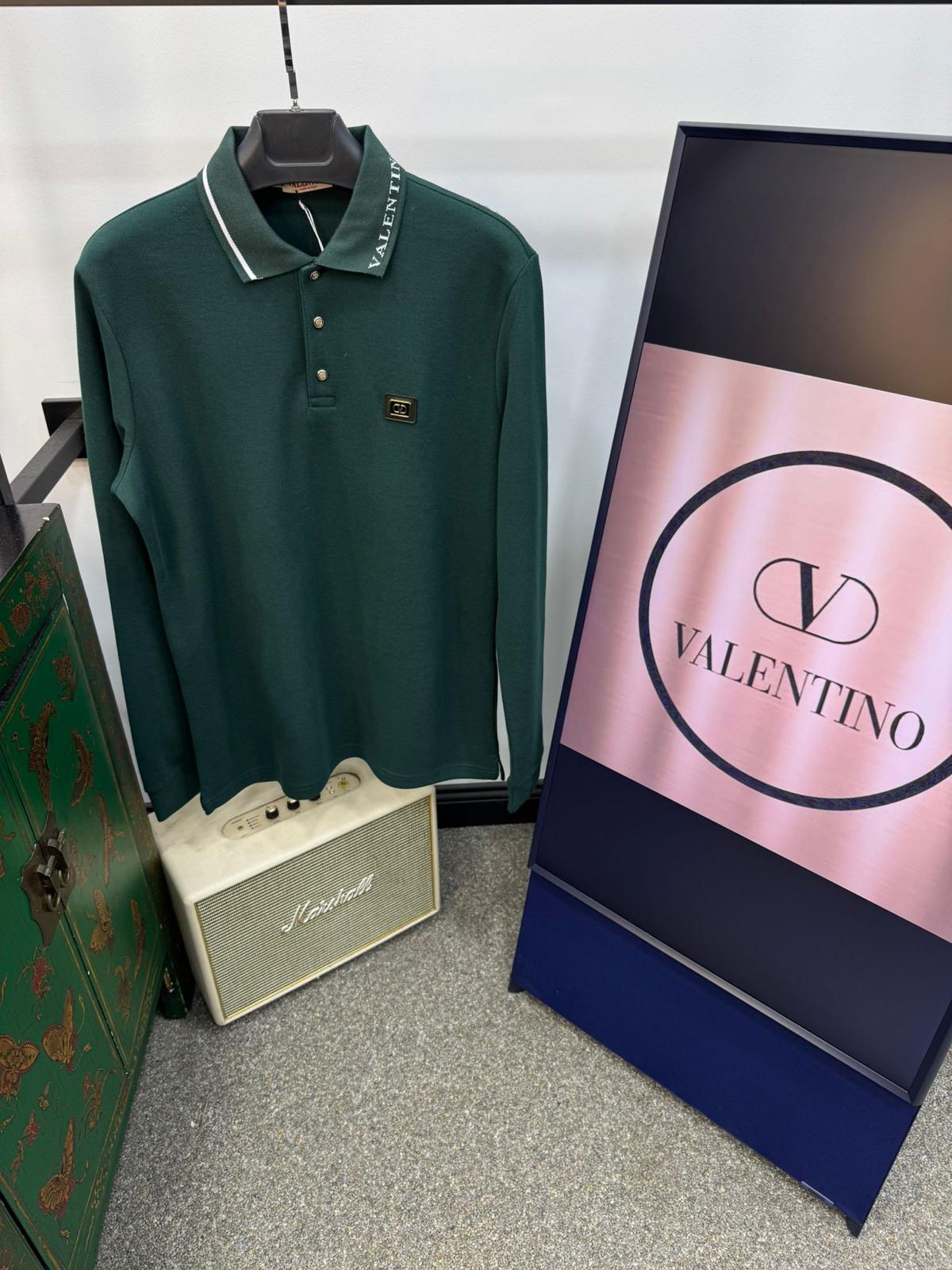 Valentino Polo Sweatshirt Made in Turkey