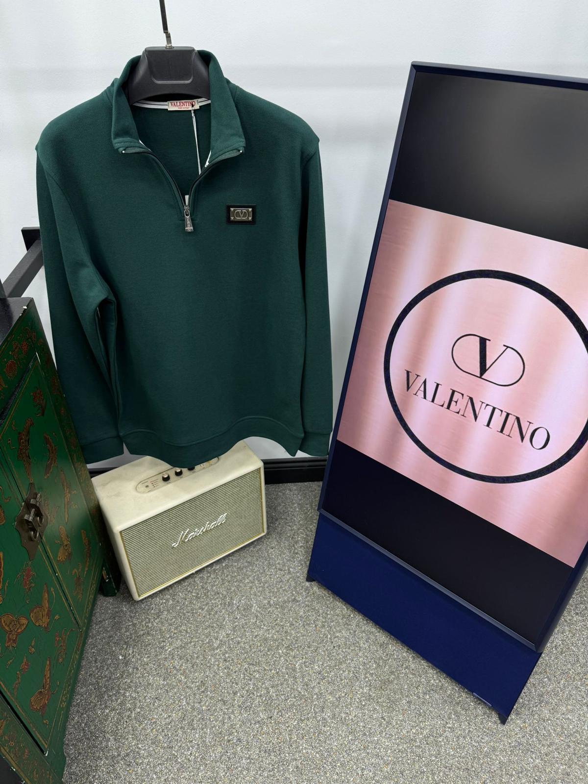 Valentino Polo Sweatshirt Made in Turkey