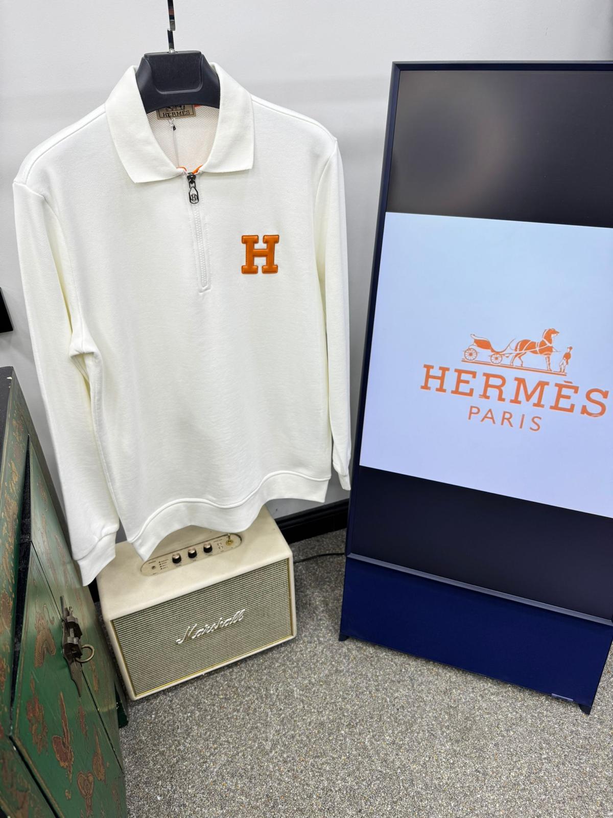 Hermès Polo Sweatshirt Made in Turkey