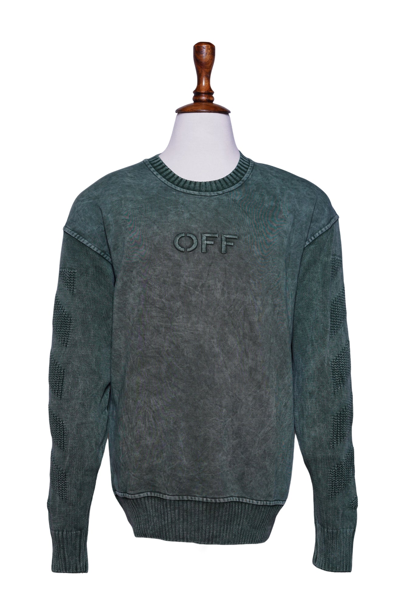 Off-White Oversize Sweater Made In Turkey