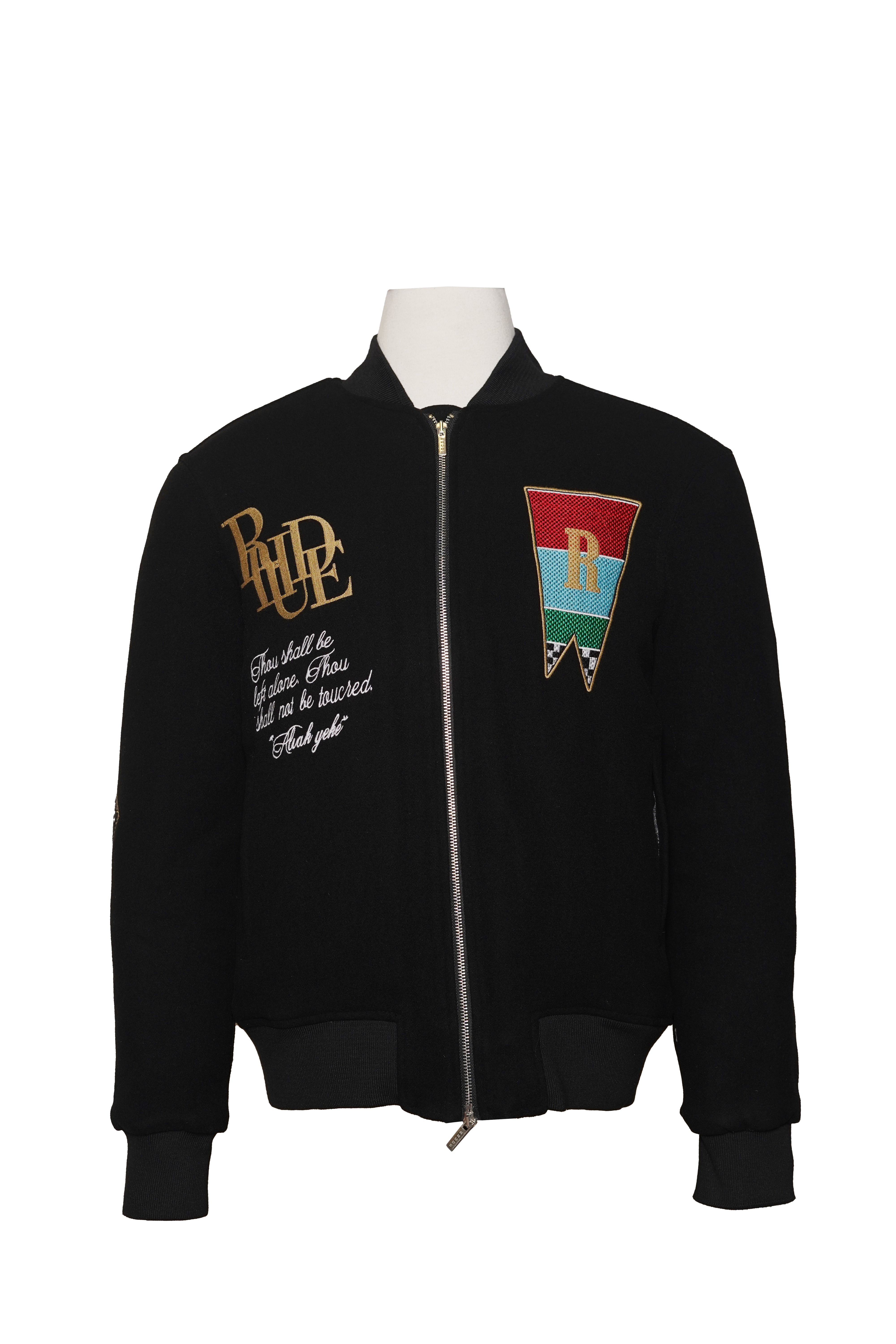 Rhude Varsity Jacket Made In Turkey