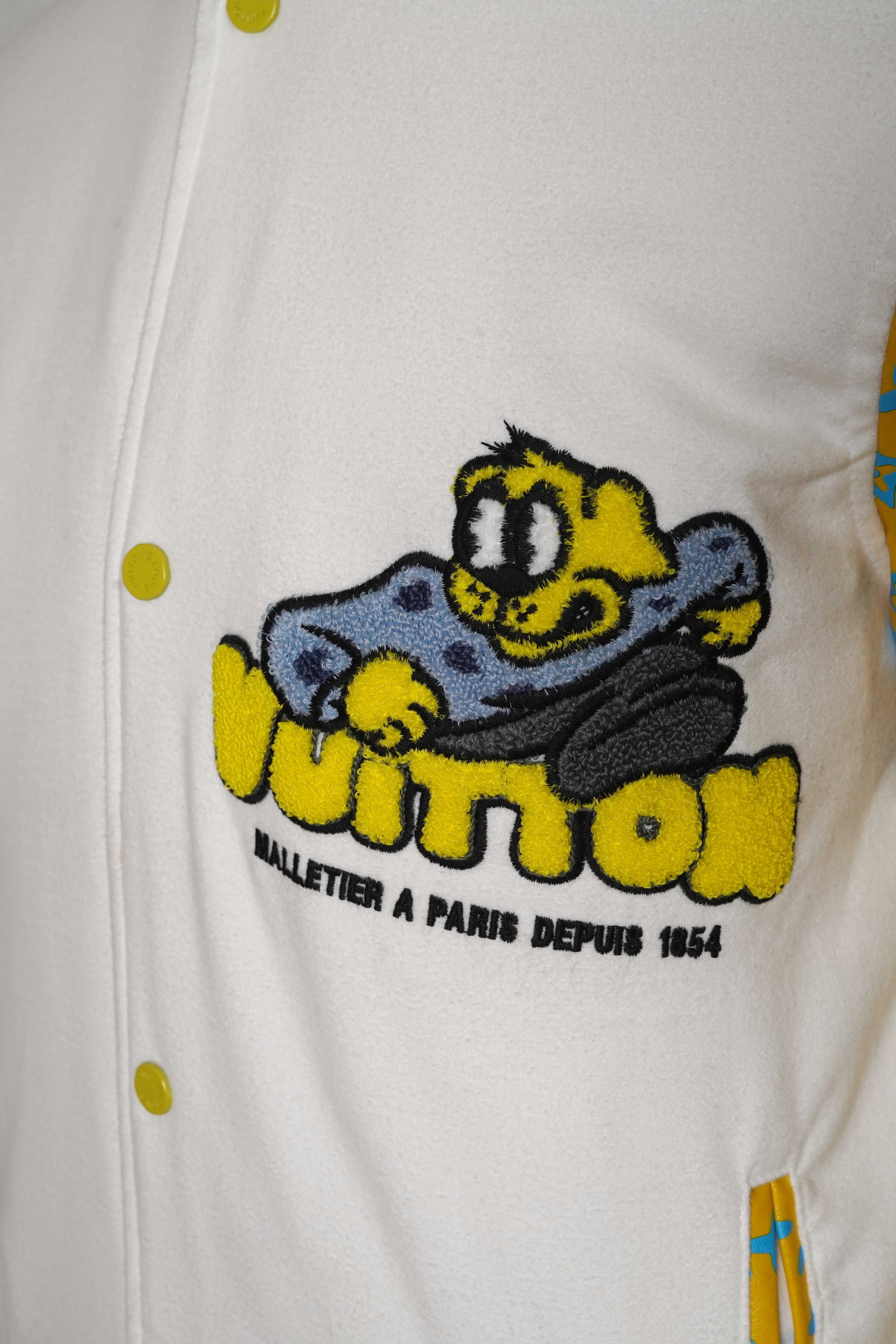 Louis Vuitton Varsity Jacket Made in Turkey
