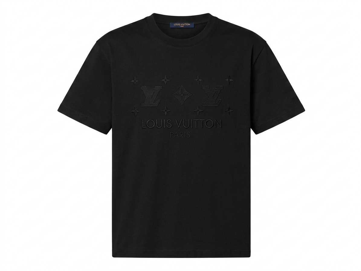LOUIS VUITTON T-Shirt Cotton Fabric Made in Turkey