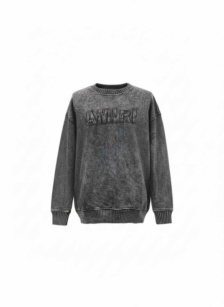 Amiri Oversize Sweater Made in Turkey