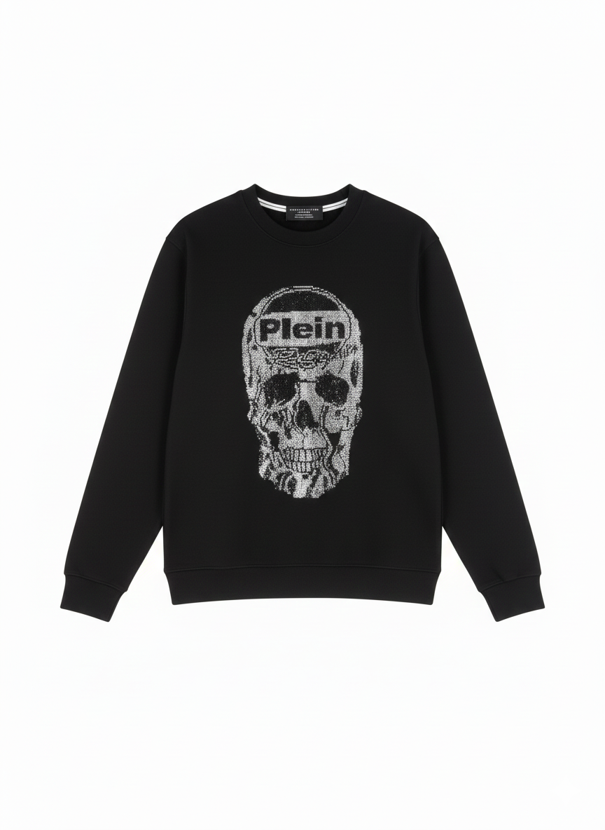 PHILIPP PLEIN SWEATSHIRT MADE IN TURKEY