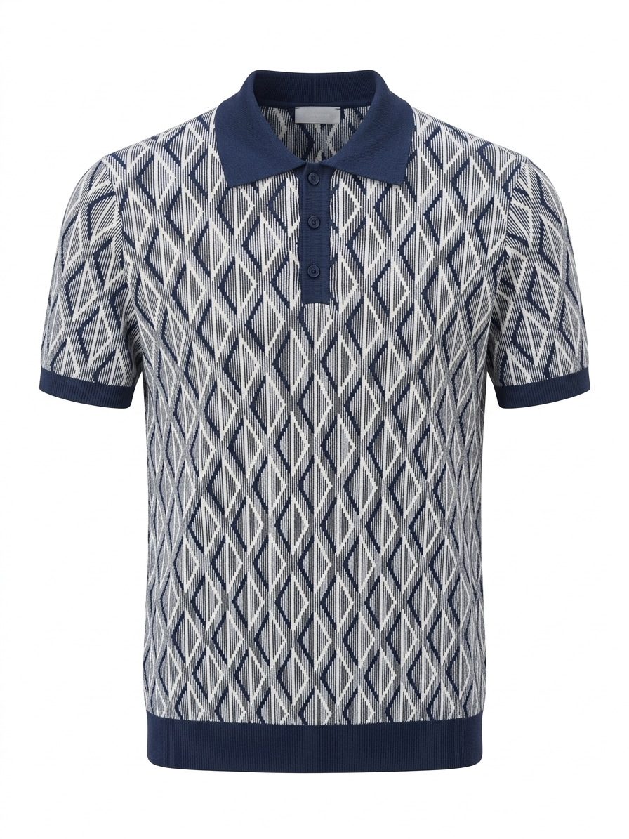 Dior Polo 1:1 Grade Knitted Fabric Made in Turkey