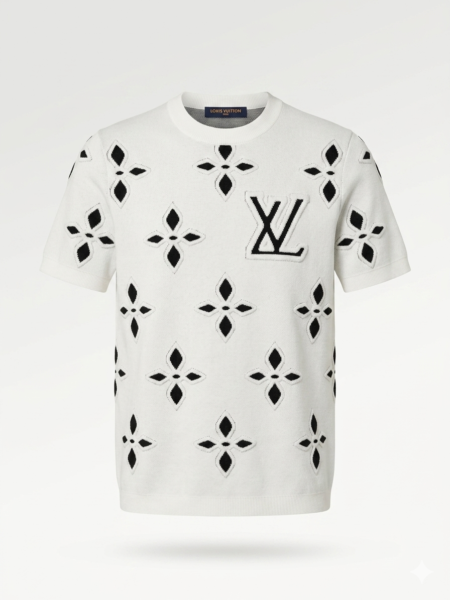 Louis Vuitton 1:1 Grade Knitted Fabric Made in Turkey