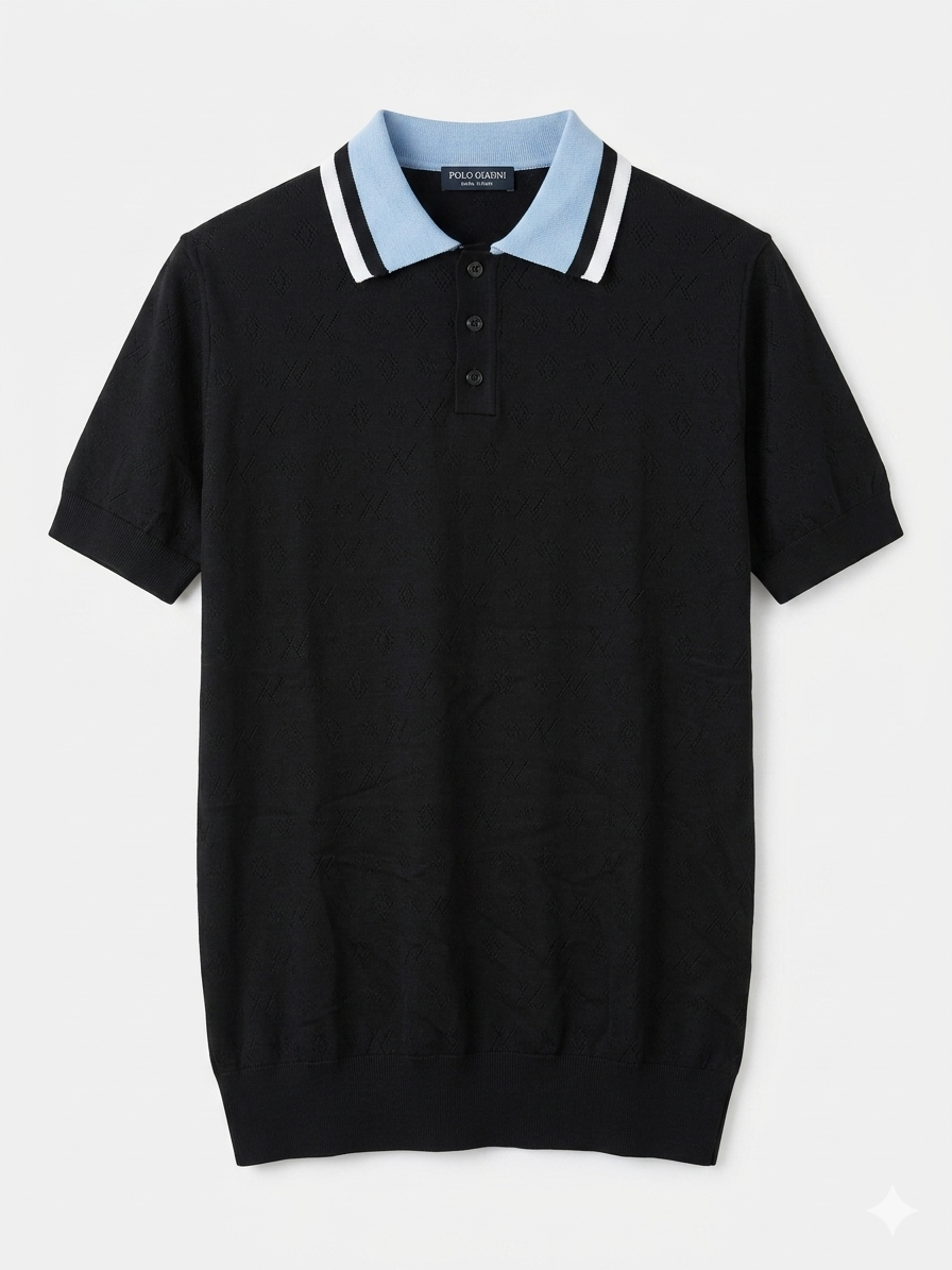 Louis Vuitton Polo Shirt 1:1 Grade Made in Turkey