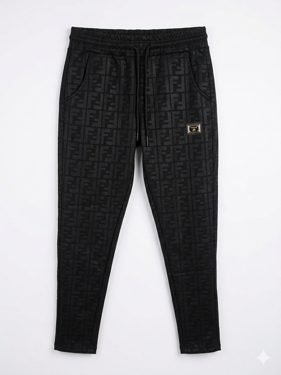 Fendi Self Print Winter Trouser Made in Turkey