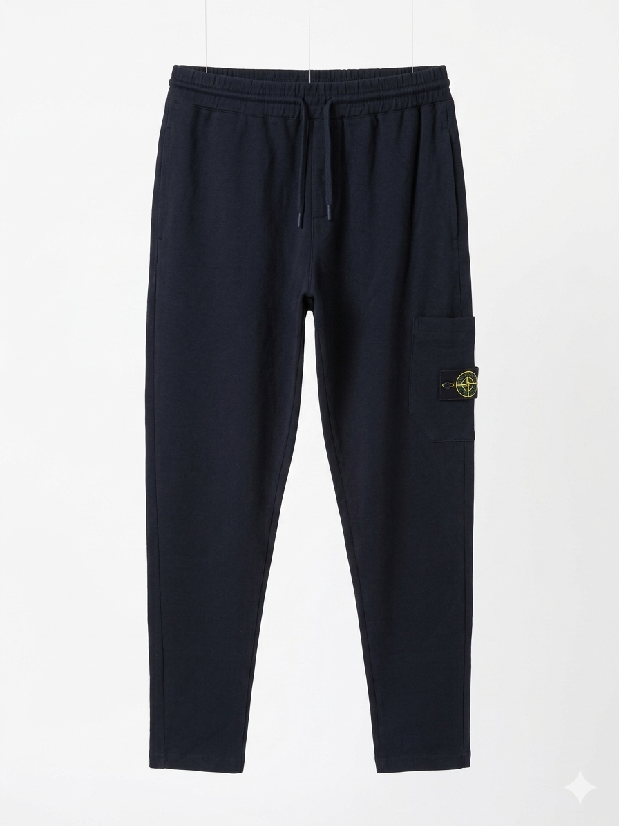 Stone Island Jersey Fabric Trouser Made in Turkey