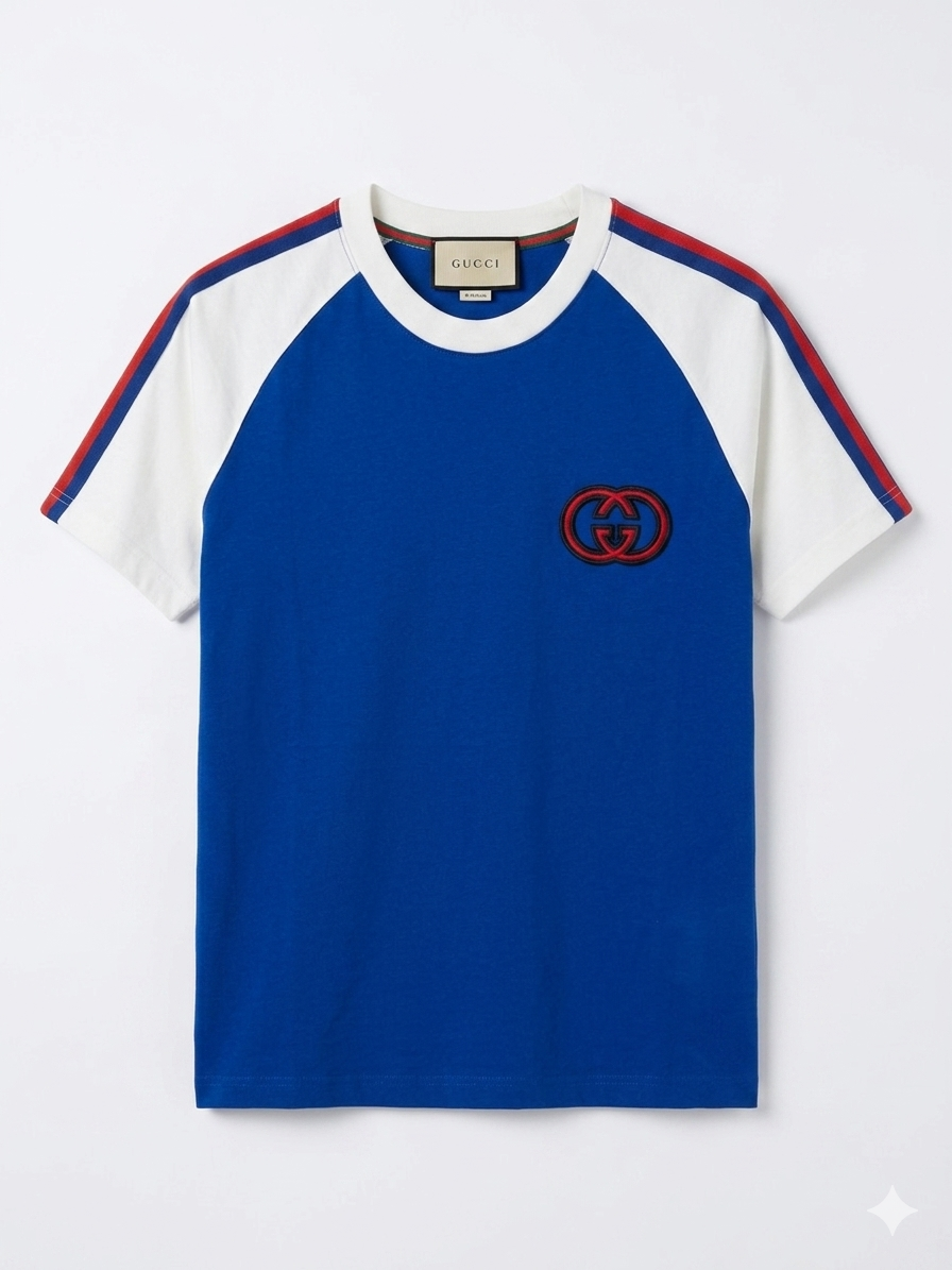 Gucci T-Shirt Cotton Fabric Made in Turkey