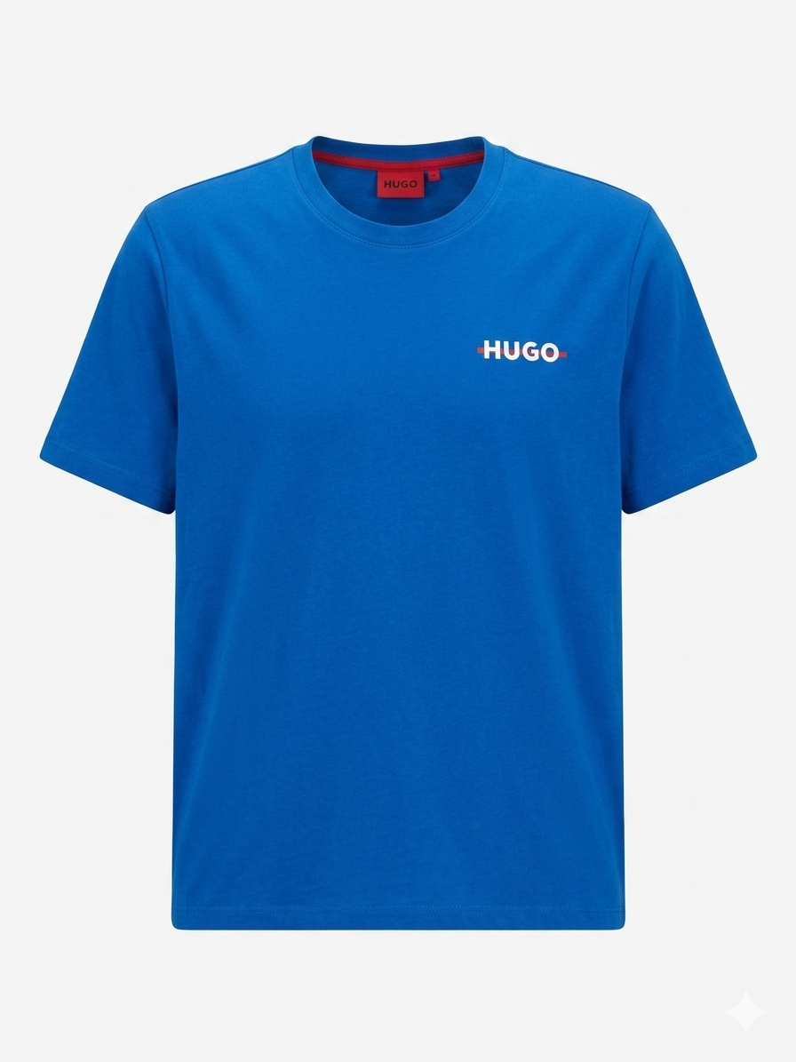 Hugo T-Shirt Cotton Fabric Made in Turkey