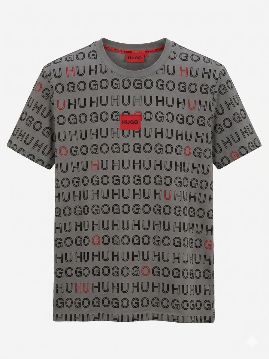 Hugo T-Shirt Cotton Fabric Made in Turkey