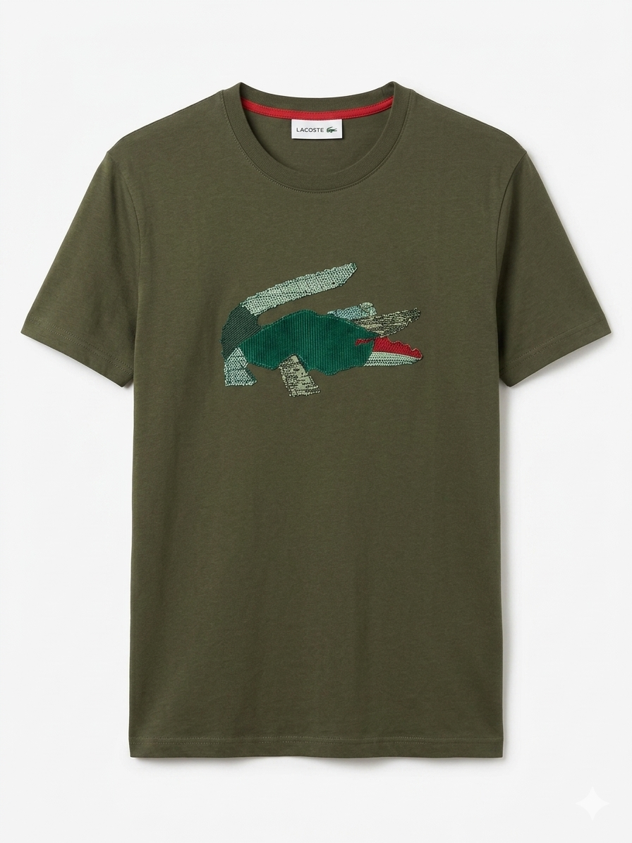 Lacoste T-Shirt Cotton Fabric Made in Turkey