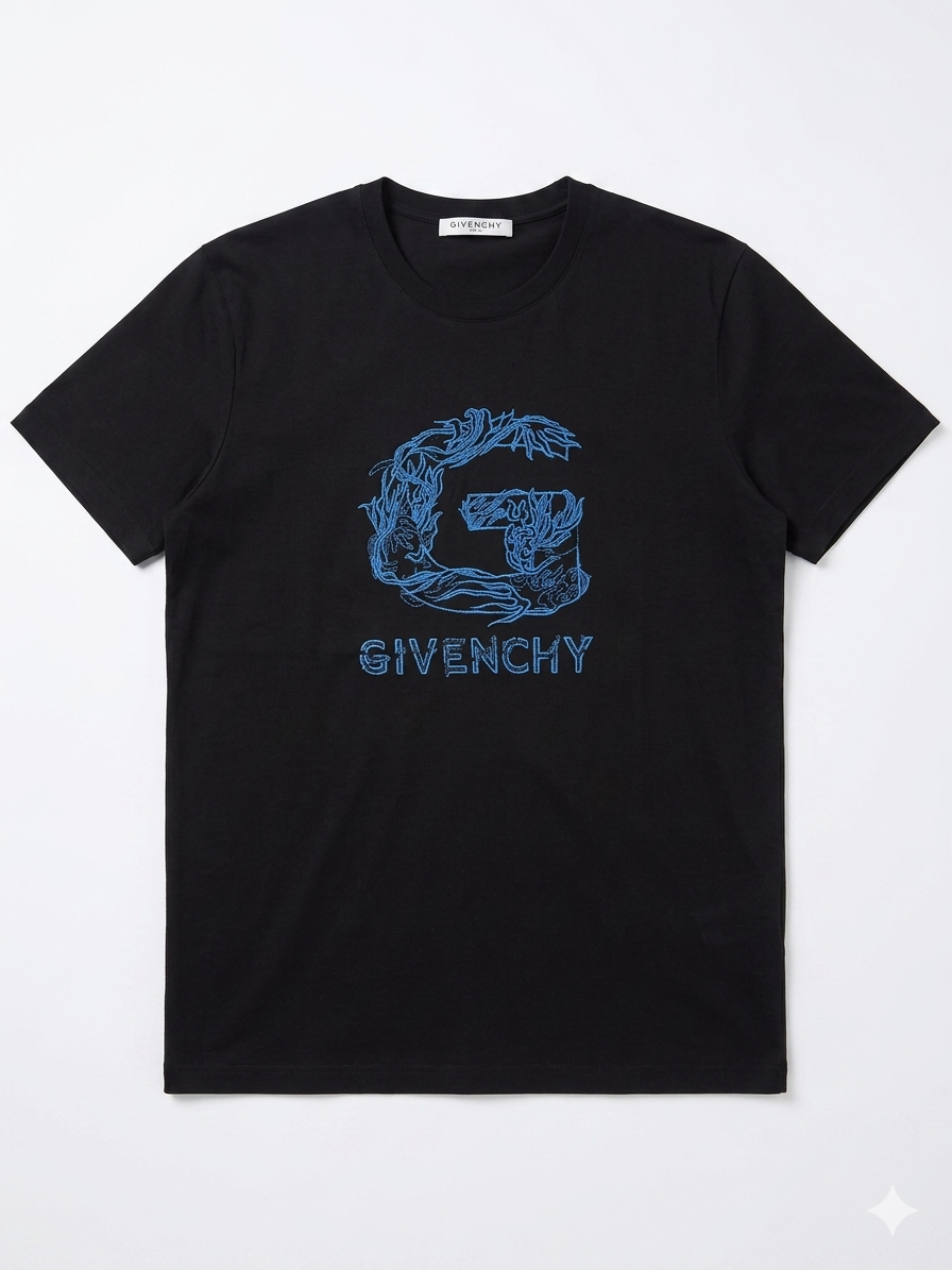 Givenchy T-Shirt Cotton Fabric Made in Turkey