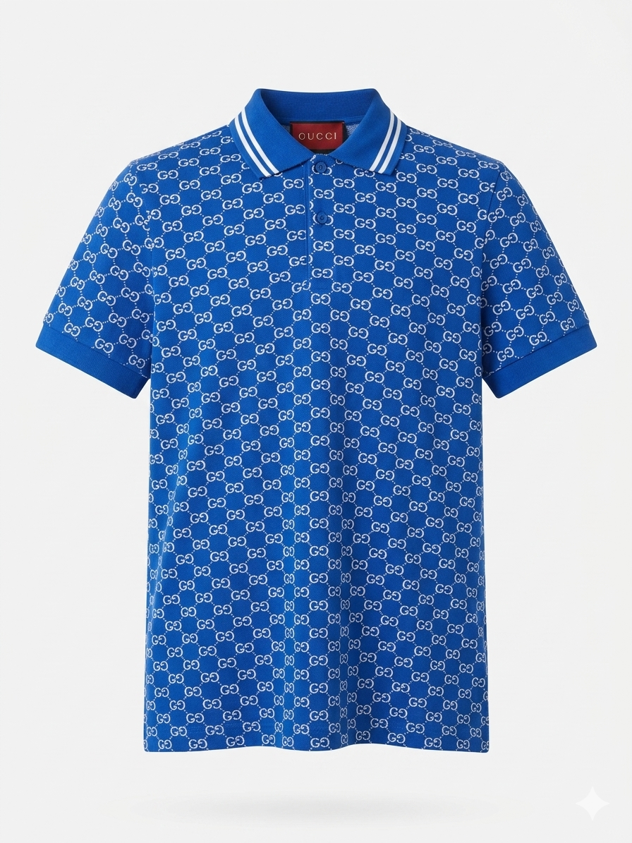 Gucci Polo 1:1 Grade Knitted Fabric Made in Turkey