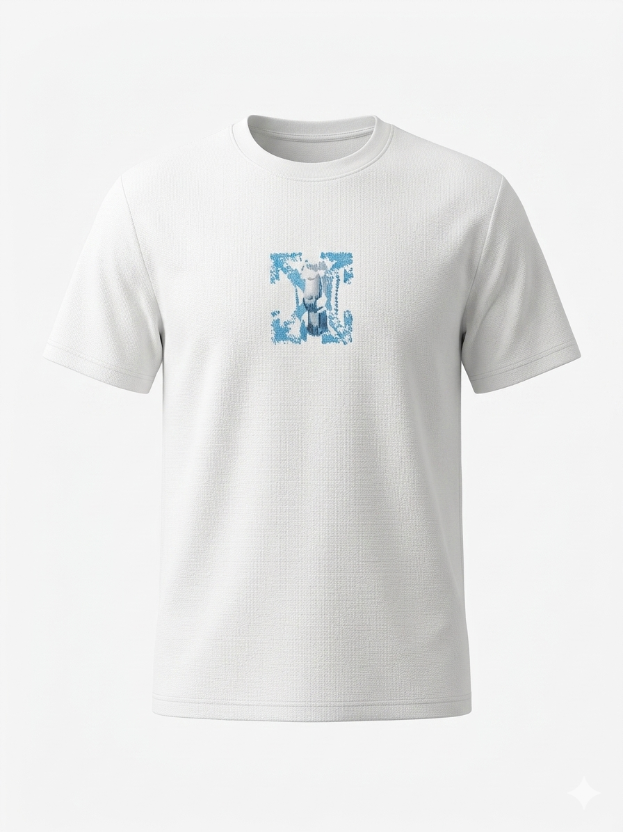 Off-White Cotton Fabric Made in Turkey