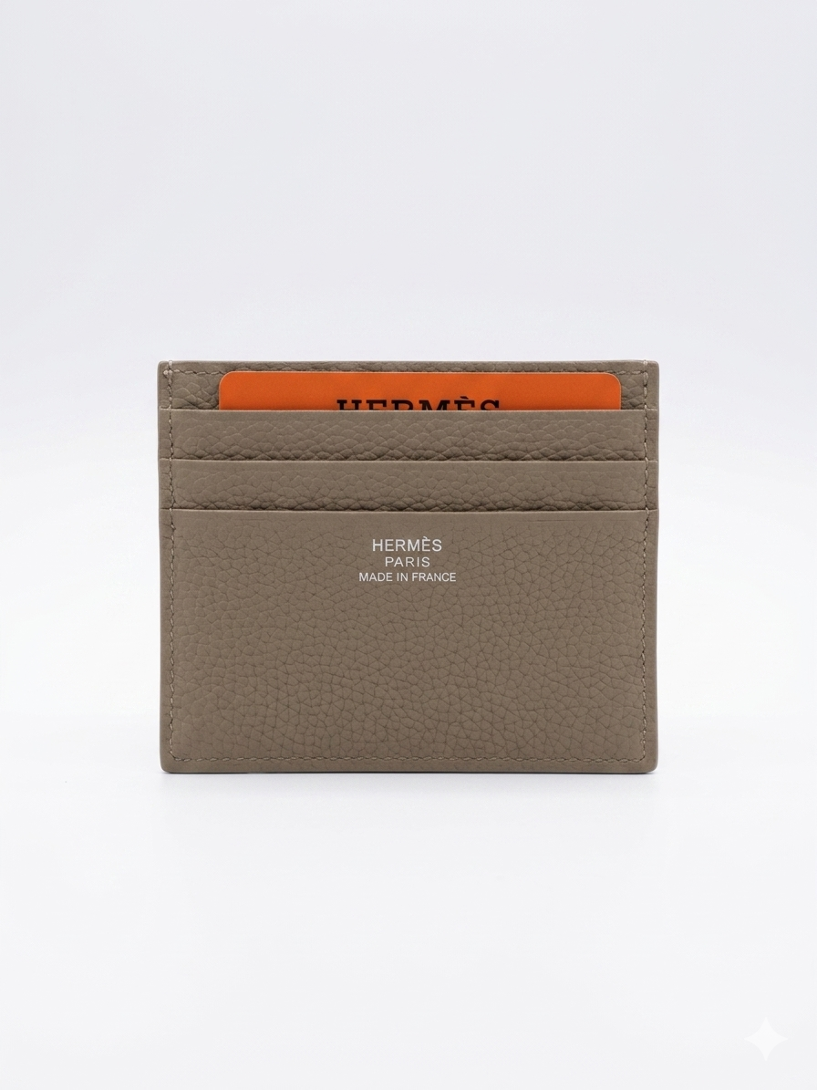Hermès Leather Card Holder 1 :1 Grade Quality