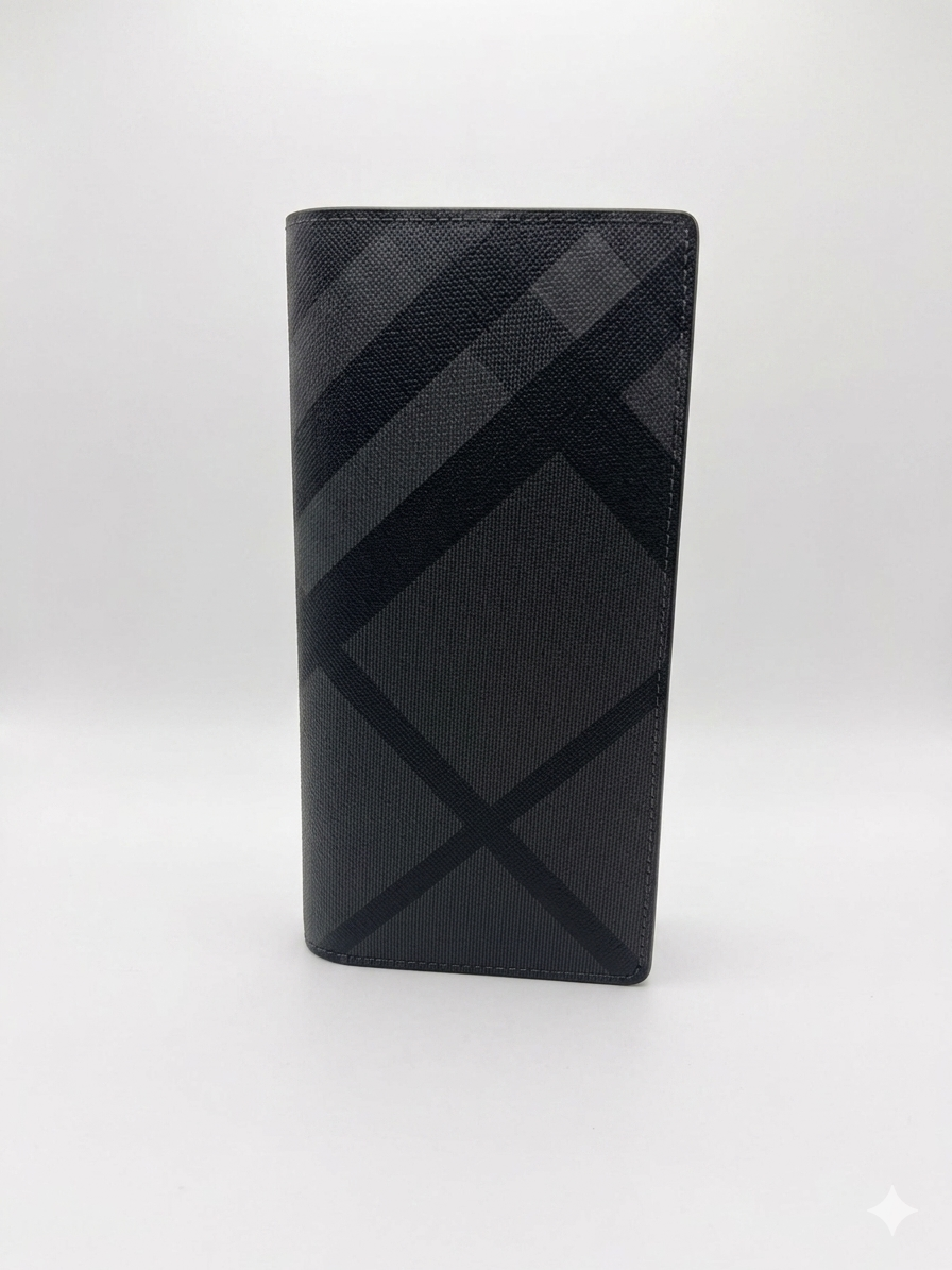 Burberry Check Leather Long Continental Wallet 1 :1 Grade Quality