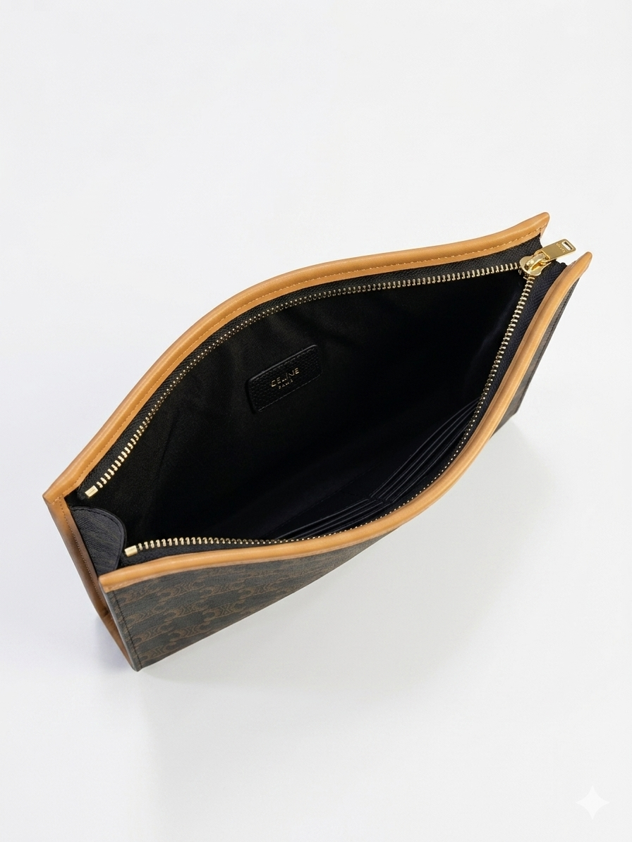 Celine Triomphe Hand Pouch