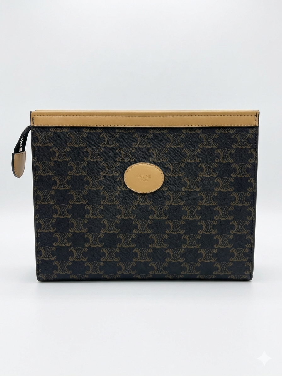 Celine Triomphe Hand Pouch