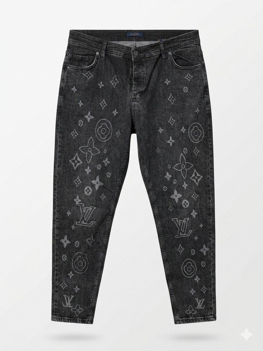 Louis Vuitton Denim Jeans Made in Turkey