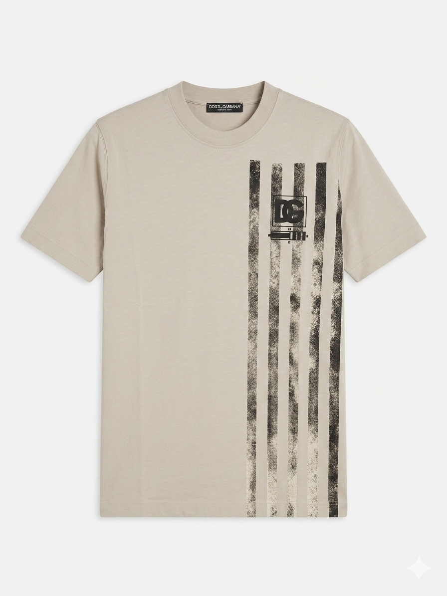 Dolce & Gabbana T-Shirt Cotton Fabric Made in Turkey