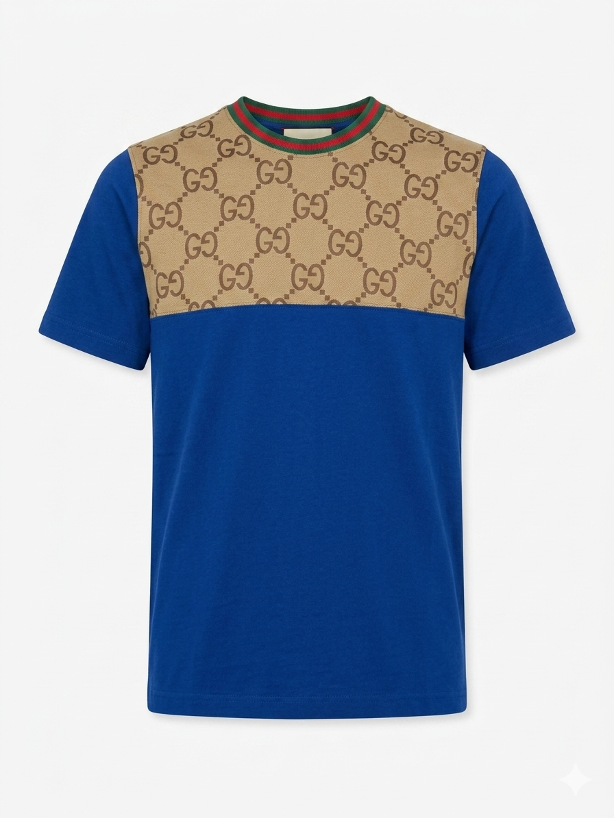 Gucci T-Shirt Cotton Fabric Made in Turkey