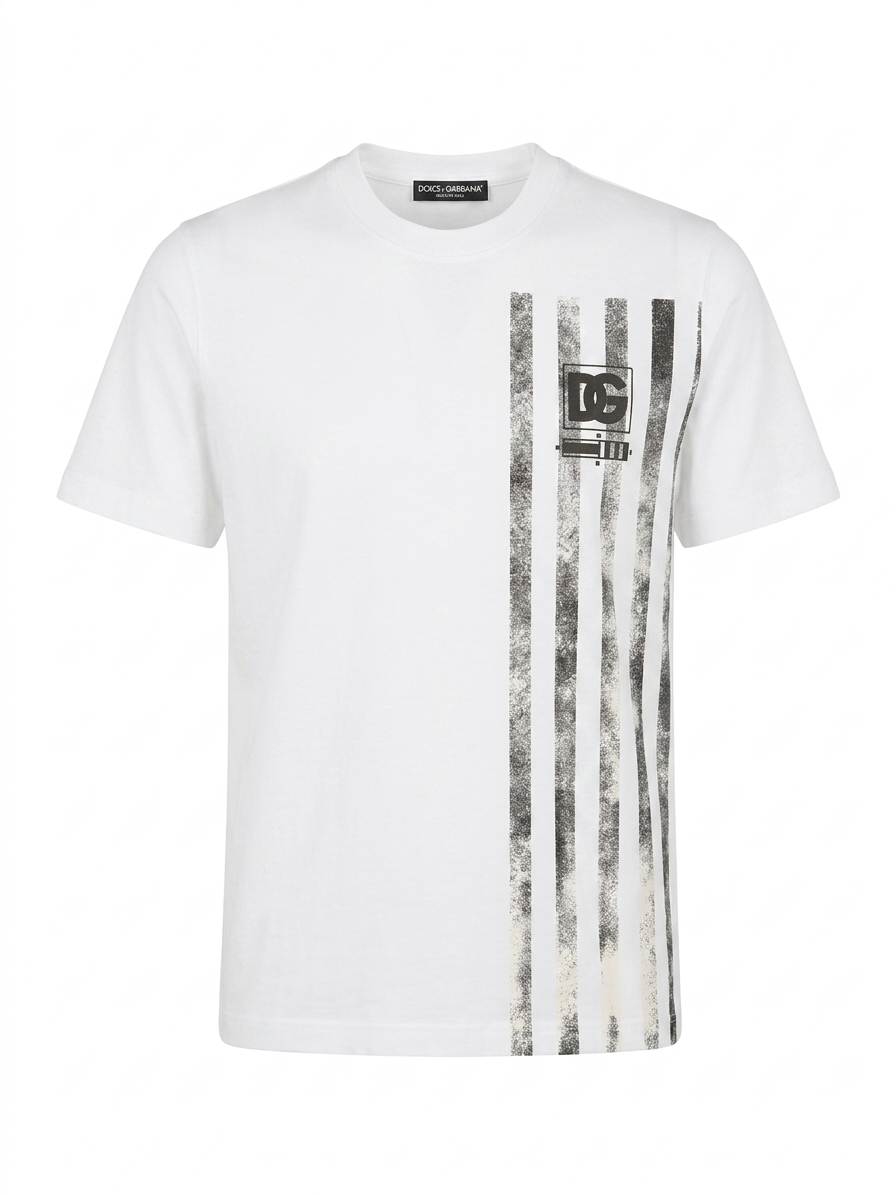 Dolce & Gabbana T-Shirt Cotton Fabric Made in Turkey