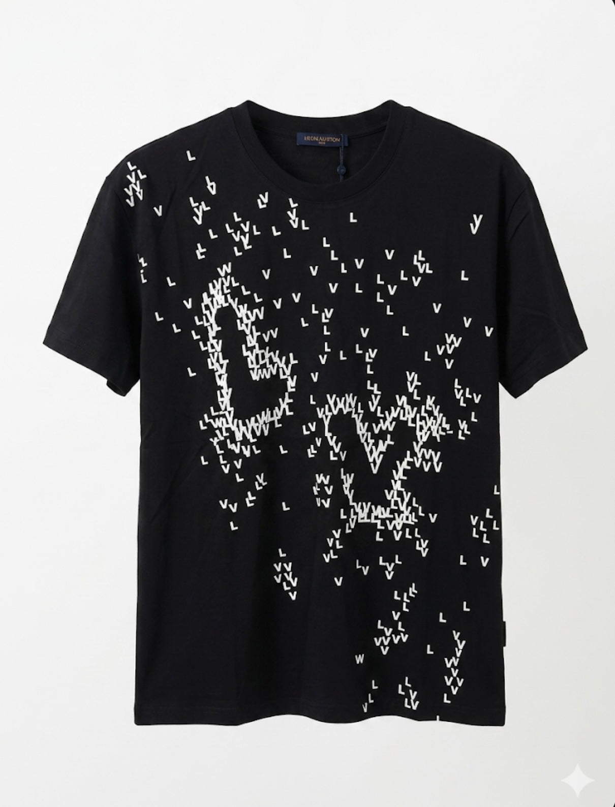 Louis Vuitton T-Shirt Cotton Fabric Made in Turkey