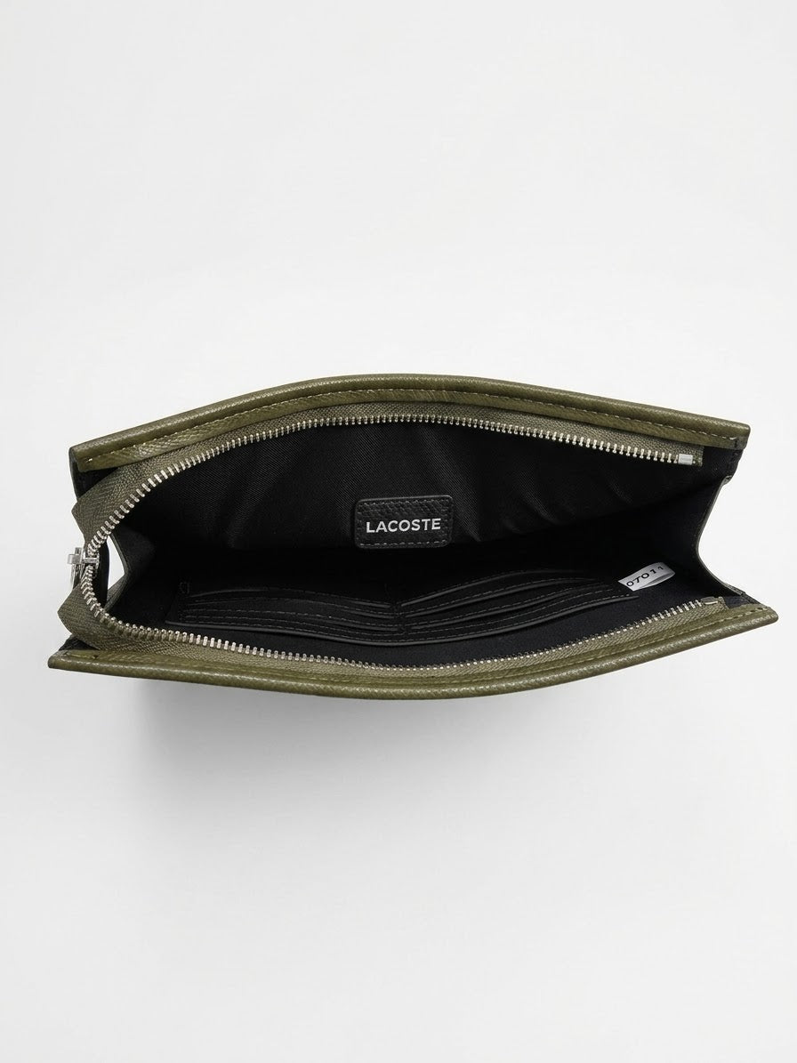 Lacoste Textured Hand Pouch