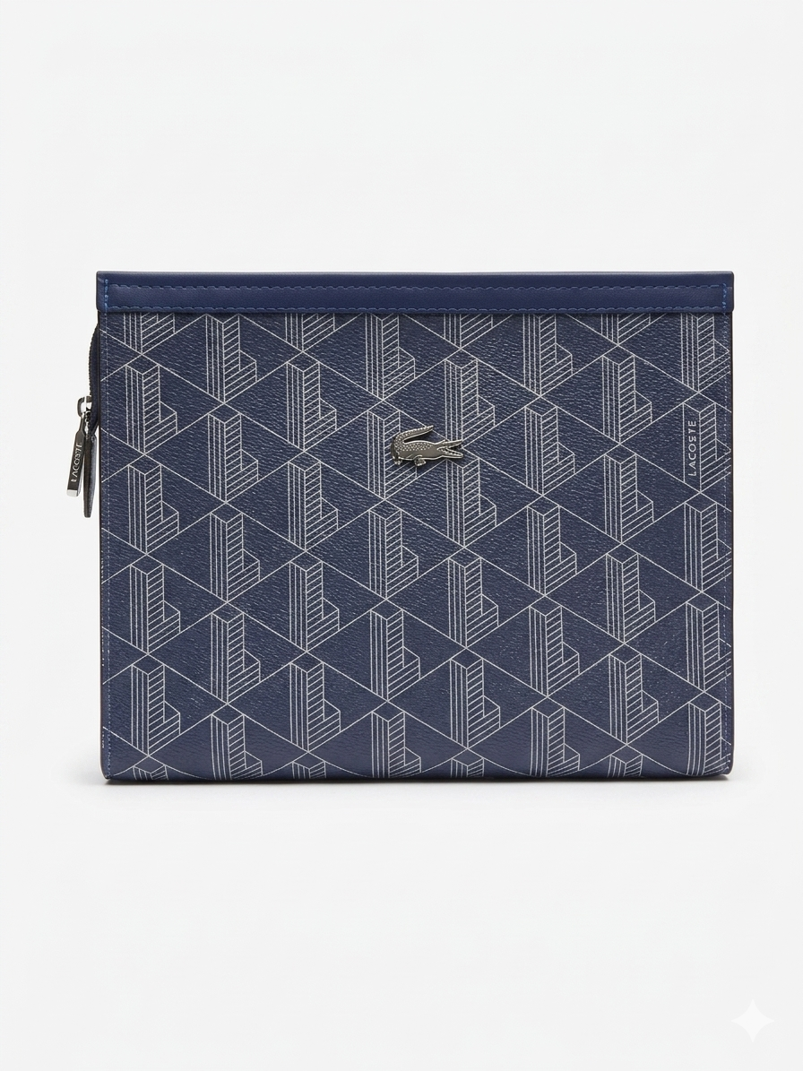 Lacoste Monogram Hand Pouch