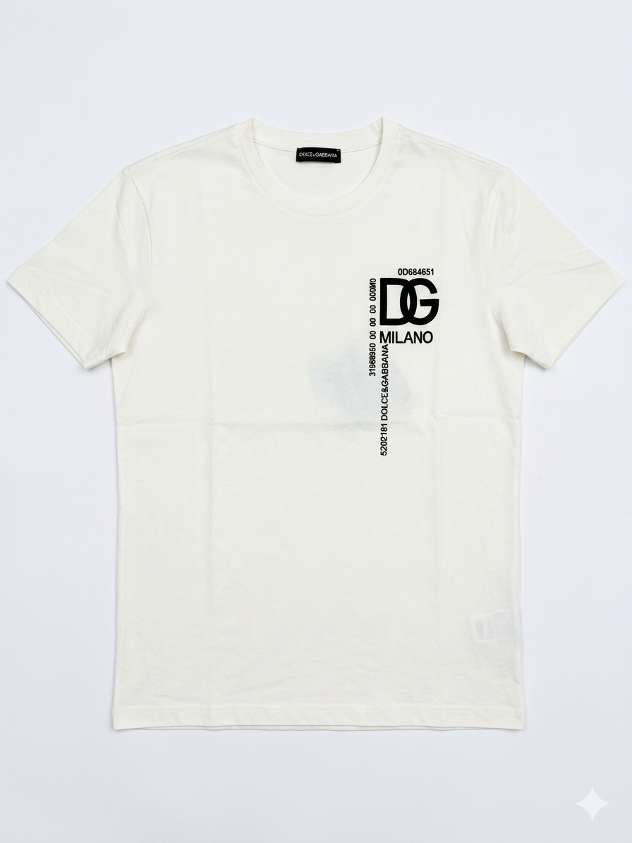 Dolce & Gabbana T-Shirt Cotton Fabric Made in Turkey