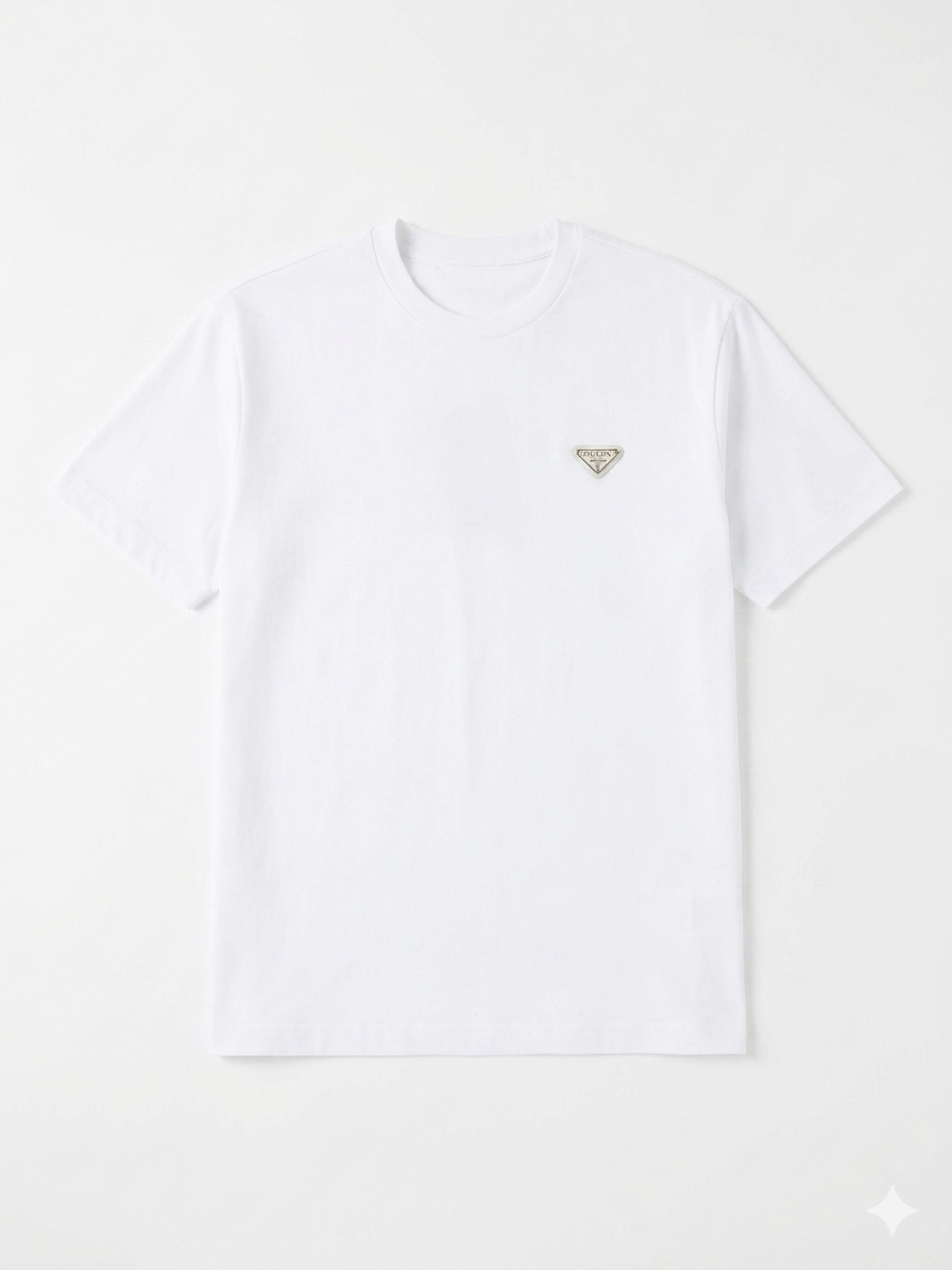 Prada T-Shirt Cotton Fabric Made in Turkey