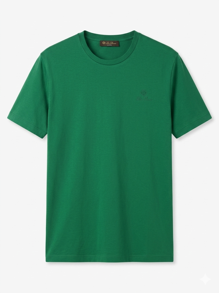 Loro Piana T-Shirt Cotton Fabric Made in Turkey