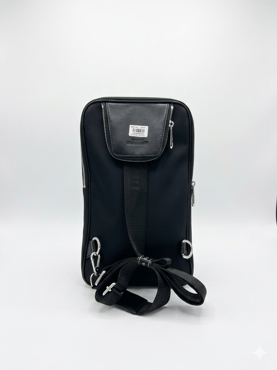 Burberry Vintage Check & Nylon Sling Bag
