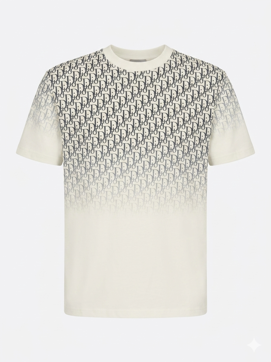 Dior T-Shirt Cotton Fabric Made in Turkey