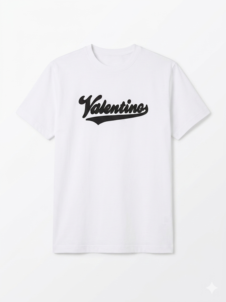 Valentino T-Shirt Cotton Fabric Made in Turkey
