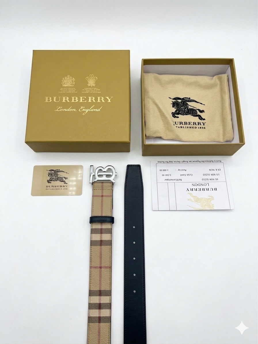 Burberry Logo Belt 1:1 Grade Quality