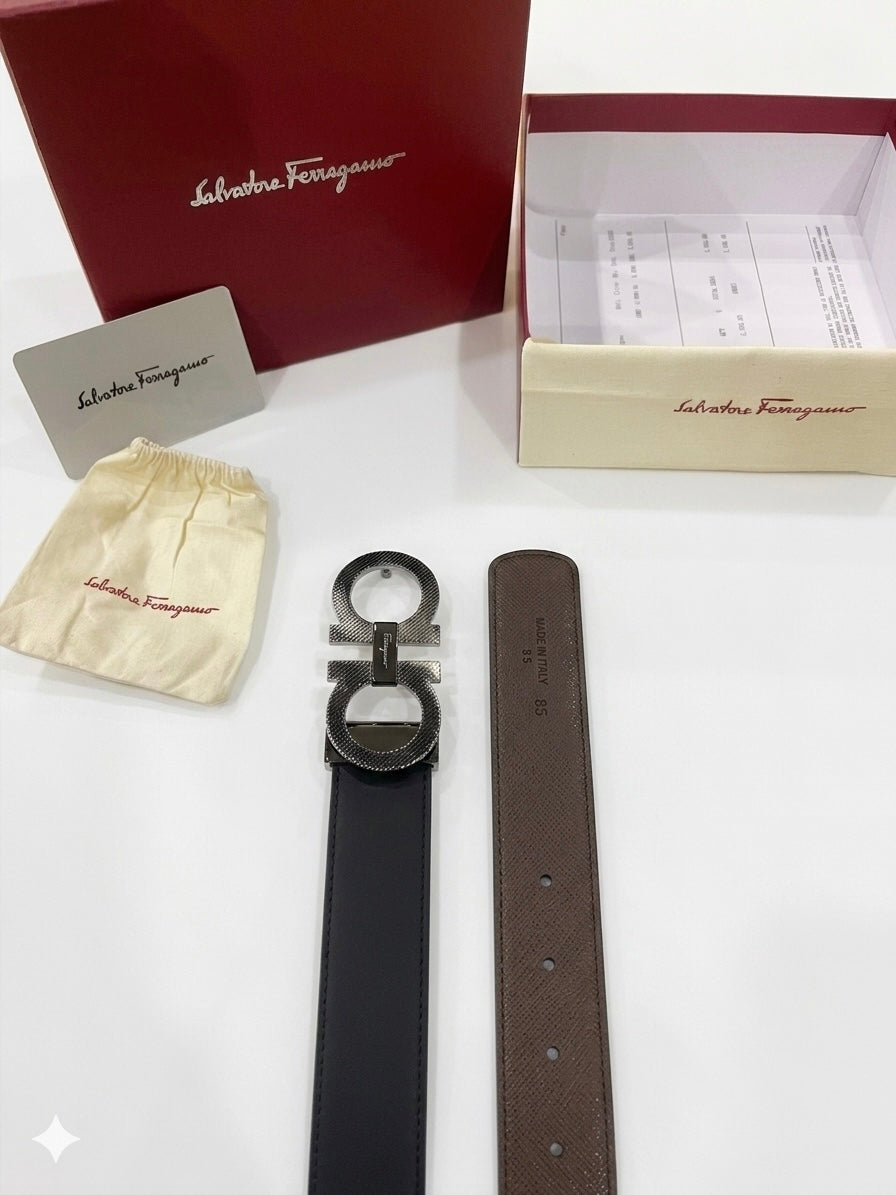 Ferragamo Logo Belt 1:1 Grade Quality