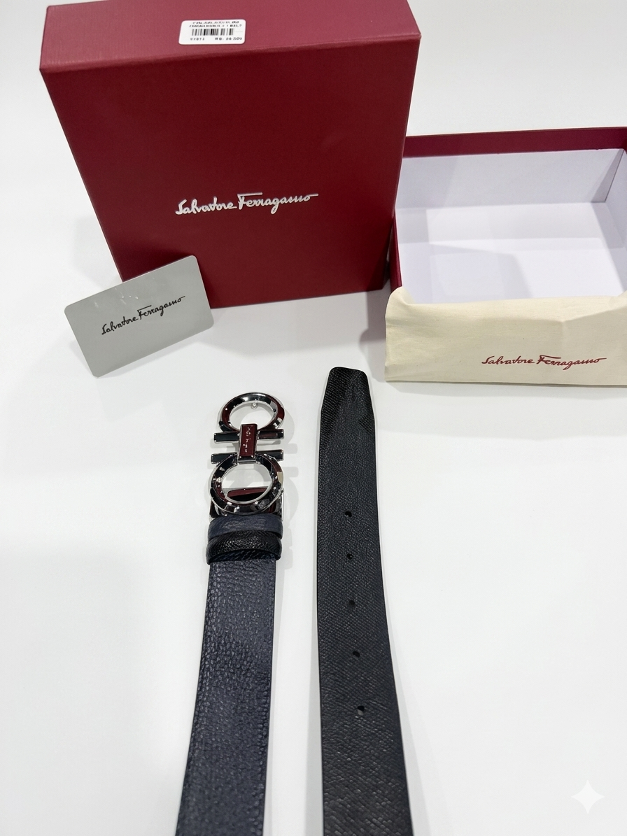 Ferragamo Logo Belt 1:1 Grade Quality