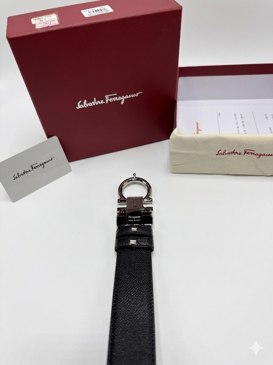 Ferragamo Logo Belt 1:1 Grade Quality