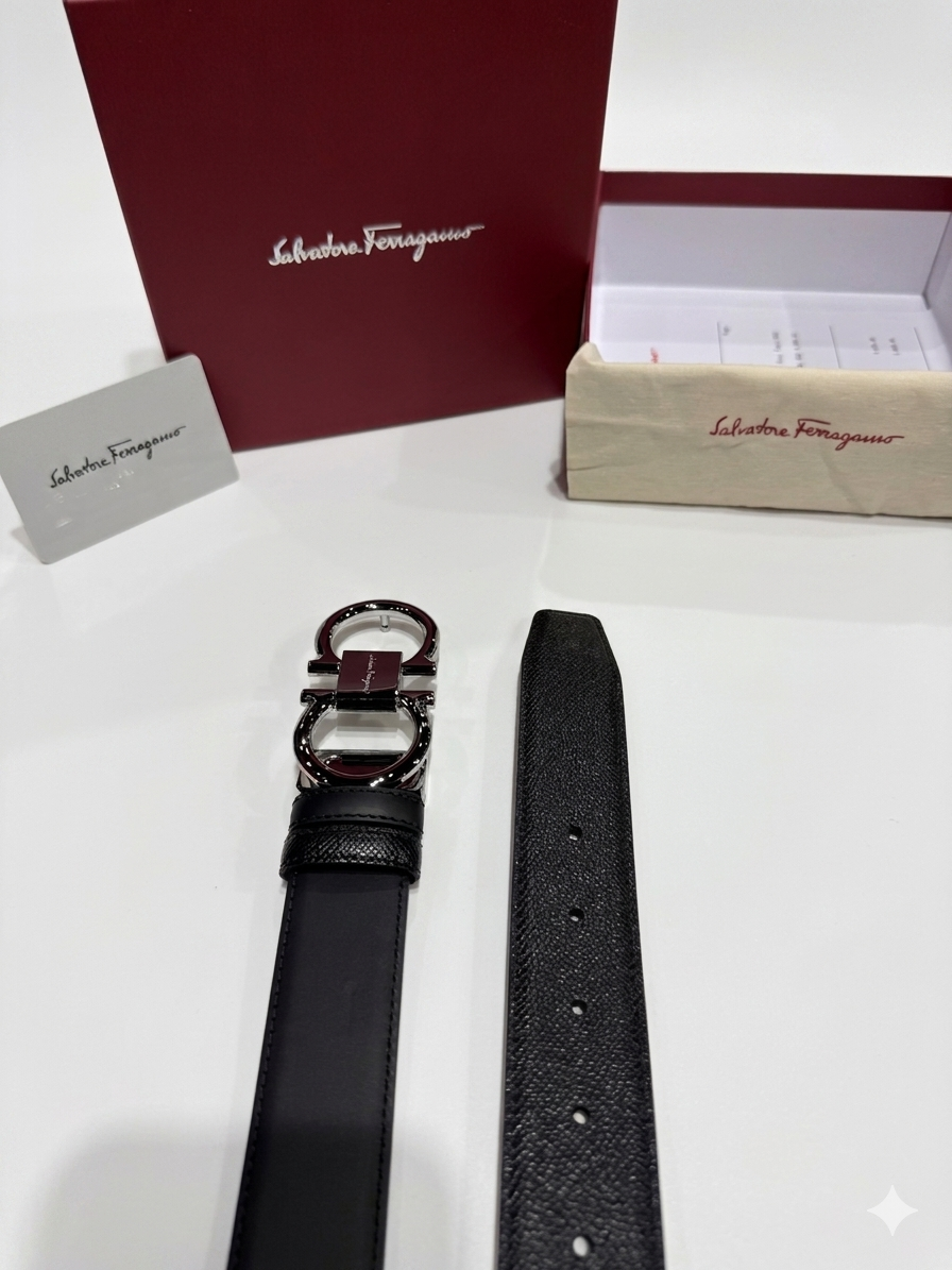 Ferragamo Logo Belt 1:1 Grade Quality