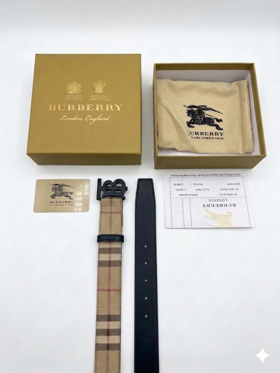 Burberry Logo Belt 1:1 Grade Quality