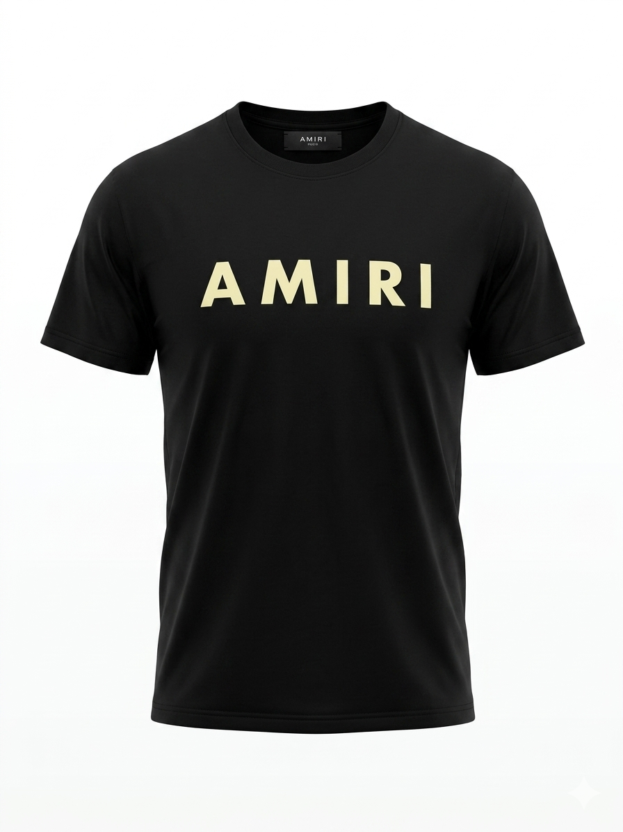 AMIRI T-Shirt Cotton Fabric Made in Turkey
