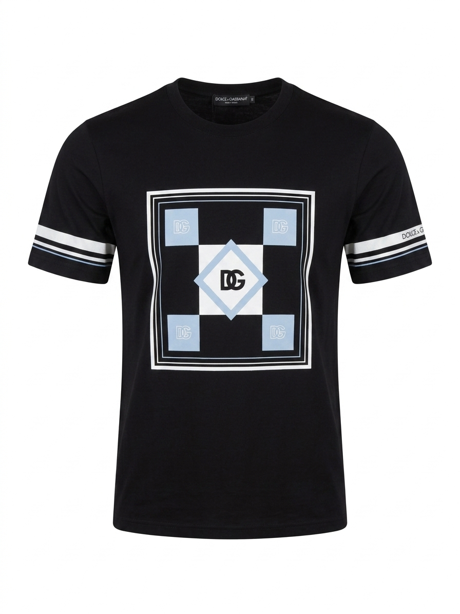 Dolce & Gabbana T-Shirt Cotton Fabric Made in Turkey