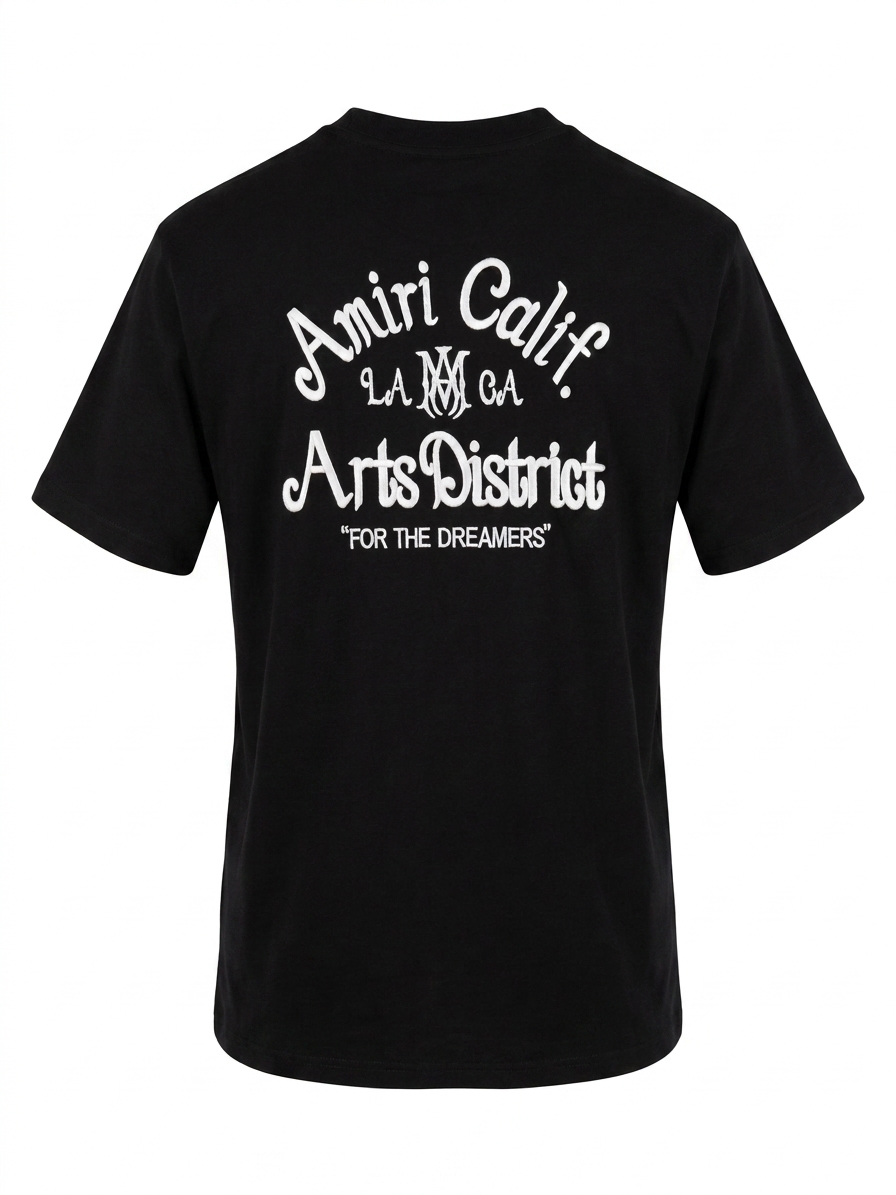 Amiri T-Shirt Cotton Fabric Made in Turkey