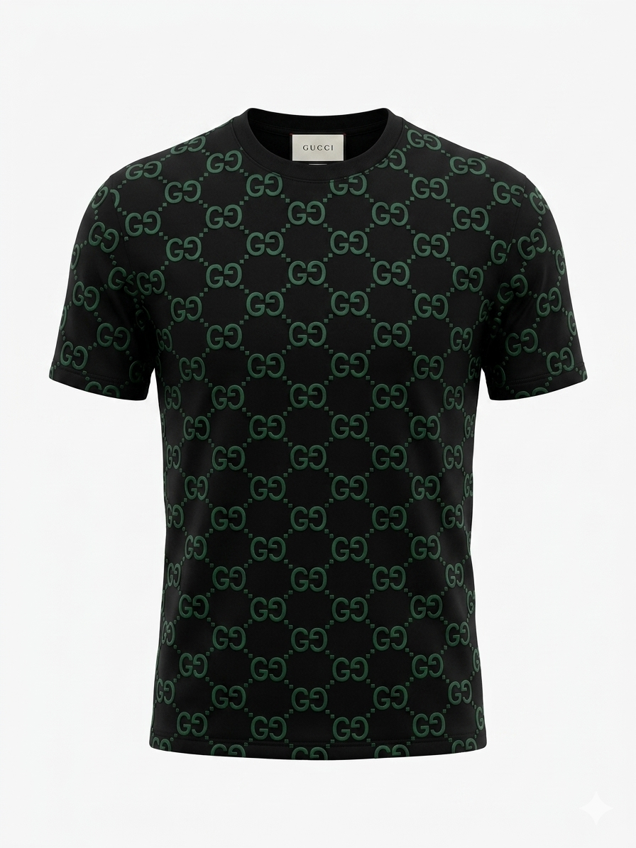 Gucci T-Shirt Cotton Fabric Made in Turkey